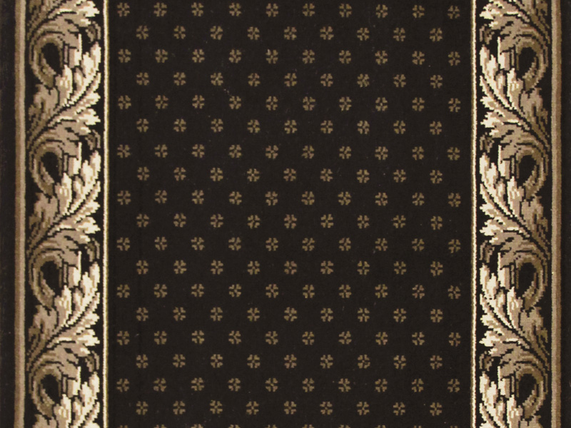 Louis De Poortere Carpets - Royal Aubusson Black - Carpet