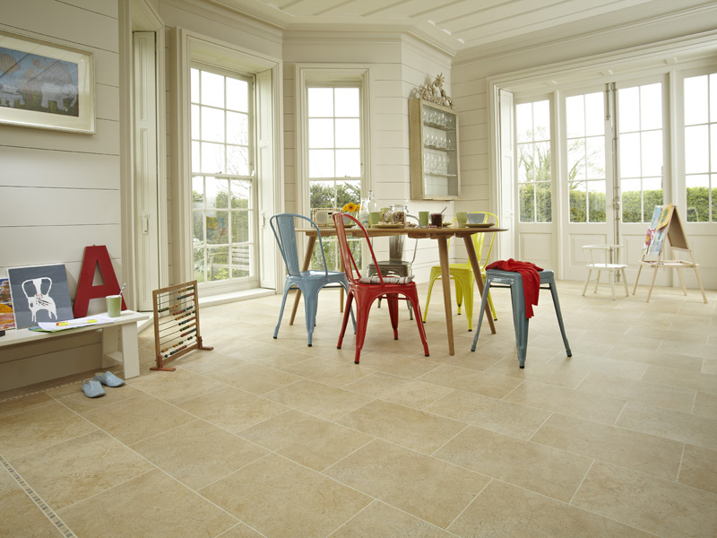 Karndean - Knight Tile Stone Tiles - ST11 York Stone - Luxury Vinyl Tile (LVT) Flooring - Porcelain Tile Flooring - Vinyl Flooring Karndean - Knight Tile Stone Tiles - ST11 York Stone - Luxury Vinyl Tile (LVT) Flooring - Porcelain Tile Flooring - Vinyl Flooring