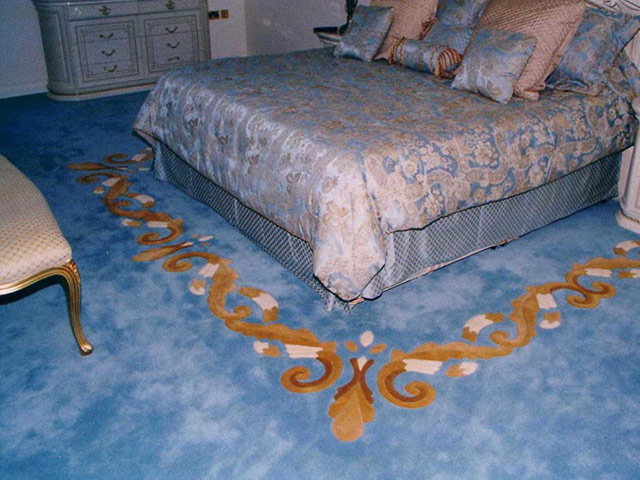 Trendy Tuft Carpets - Oakes Bedroom - Carpet - Wood Flooring