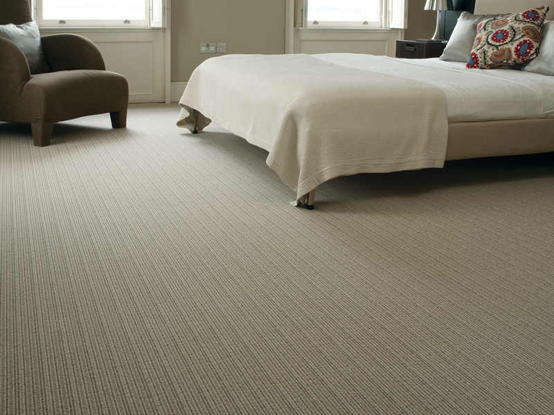 Ulster Carpets - Open Spaces - Wellington Stripe Linnet - Carpet