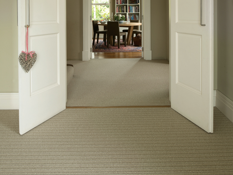 Ulster Carpets - Open Spaces - Wellington Stripe Reed - Carpet