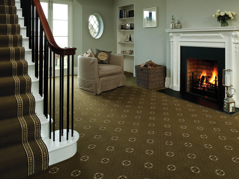 Ulster Carpets - Sheriden - Acorn Cameo &amp; Runner - Carpet