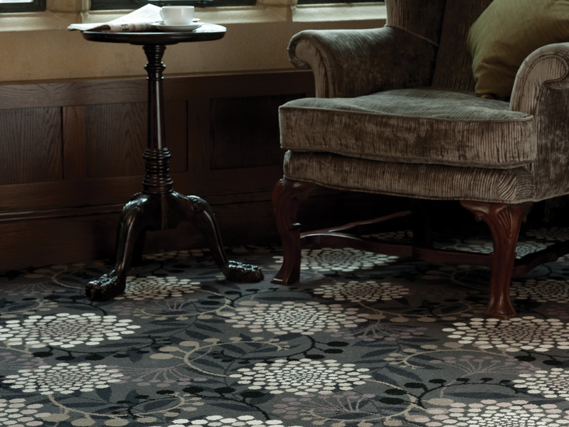 Ulster Carpets - the MIX - Bloom Moonlight Close Up - Carpet