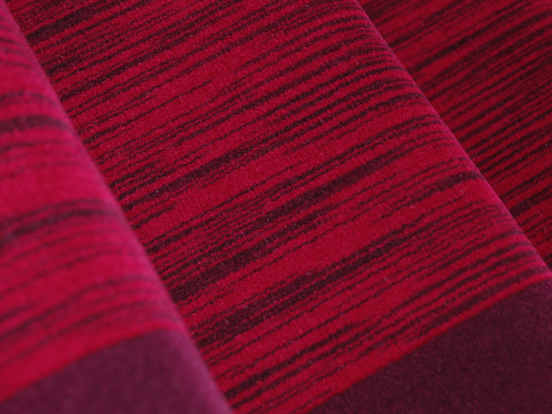 Louis De Poortere - Visa - Rouge Flammé Foncé - Carpet