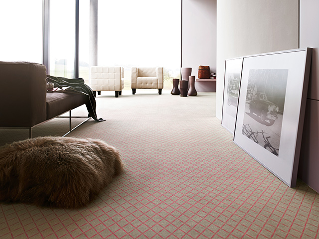 Vorwerk Carpets - Modena Ray Pink Grey - Carpet