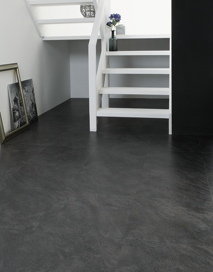 Amtico - Wave Slate Black - Luxury Vinyl Tile (LVT) Flooring - Vinyl Flooring - Wood Flooring Amtico - Wave Slate Black - Luxury Vinyl Tile (LVT) Flooring - Vinyl Flooring - Wood Flooring