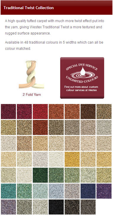 Westex Traditional Twist - Carpet