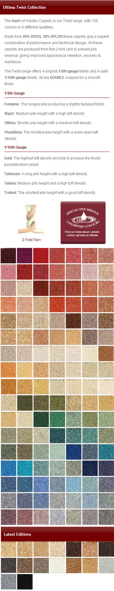 Westex - Ultima Twist - Carpet