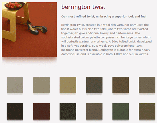 Woodward Grosvenor - Berrington Twist - Carpet - Wood Flooring
