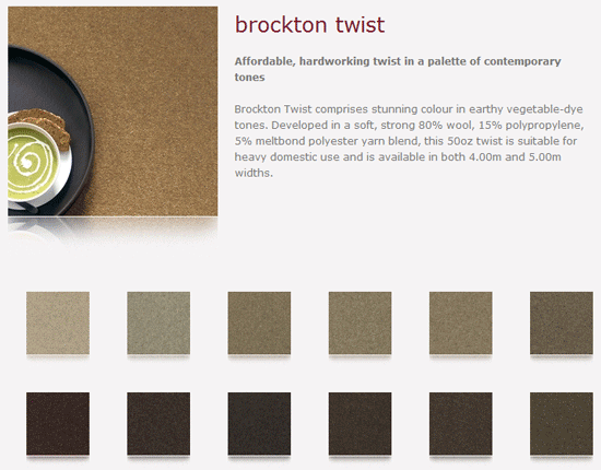 Woodward Grosvenor - Brockton Twist - Carpet - Wood Flooring