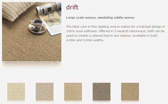 Woodward Grosvenor - Drift - Carpet - Wood Flooring