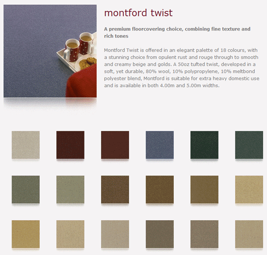 Woodward Grosvenor - Montford Twist - Carpet - Wood Flooring