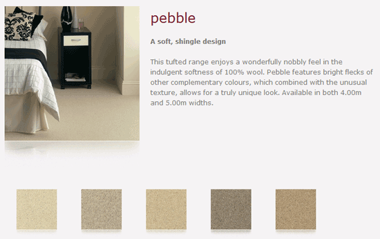 Woodward Grosvenor - Pebble - Carpet - Wood Flooring