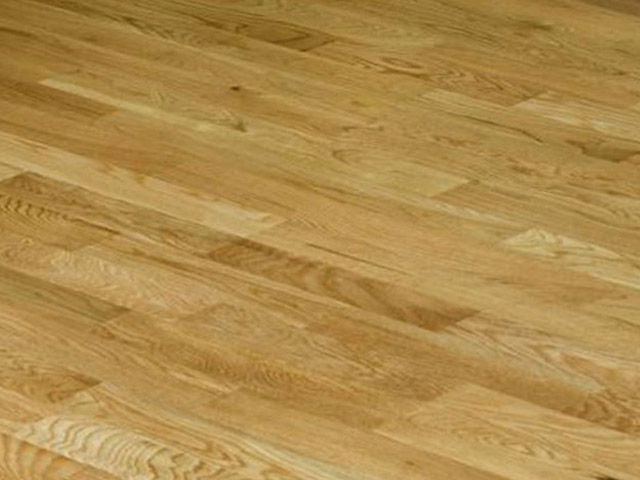 Xylo Oak Engineered Lacquered D0001 C 3 Strip Oak Rustic - Wood Flooring