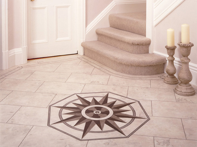 Amtico Octagon Star Motif - Luxury Vinyl Tile (LVT) Flooring - Vinyl Flooring Amtico Octagon Star Motif - Luxury Vinyl Tile (LVT) Flooring - Vinyl Flooring