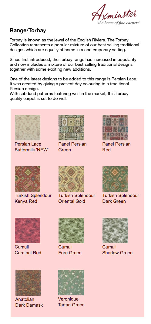 Axminster Carpets Torbay - Carpet