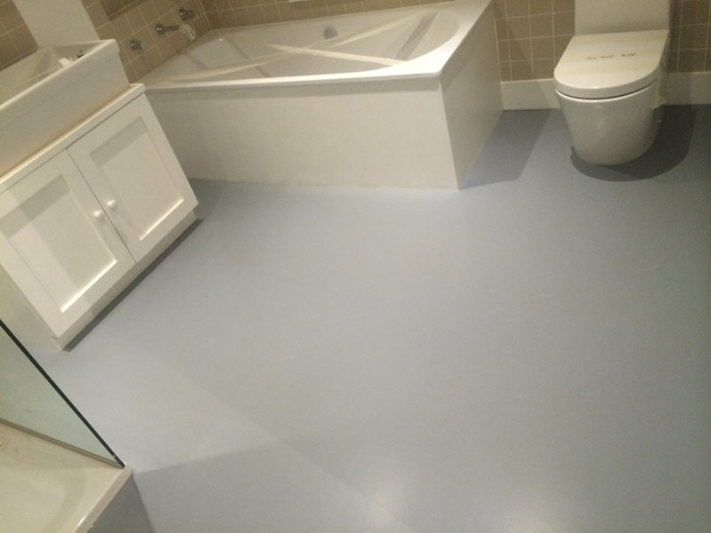 Grey Rubber Flooring Installation In Tottenham - Rubber Flooring - Home - Residential