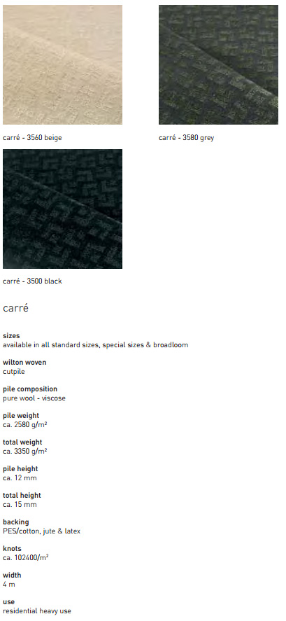 B.I.C. Carpets - Allure - Dessin Carré - Carpet