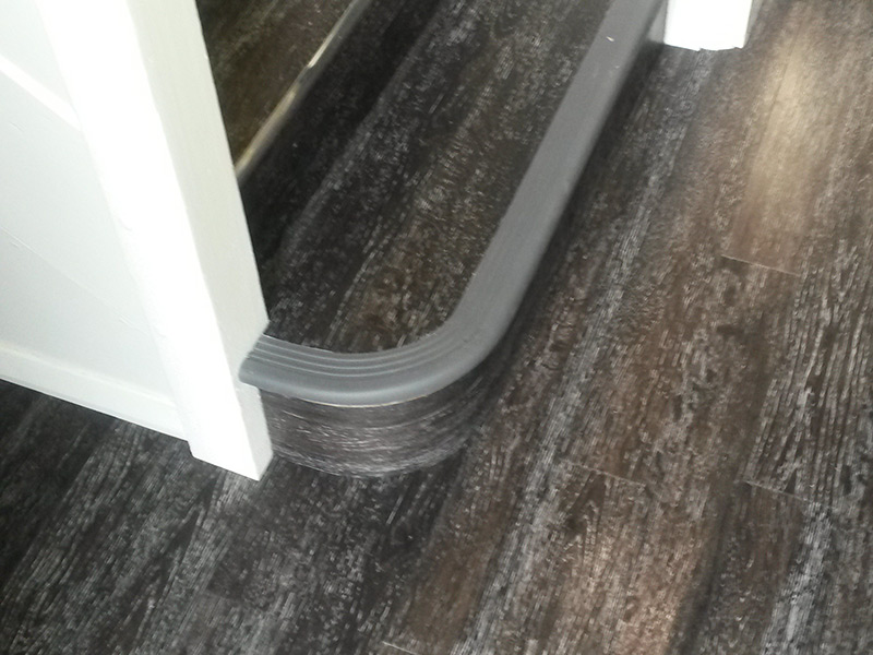 Dark Brown Amtico On Stairs - Luxury Vinyl Tile (LVT) Flooring - Balham - Home - Residential