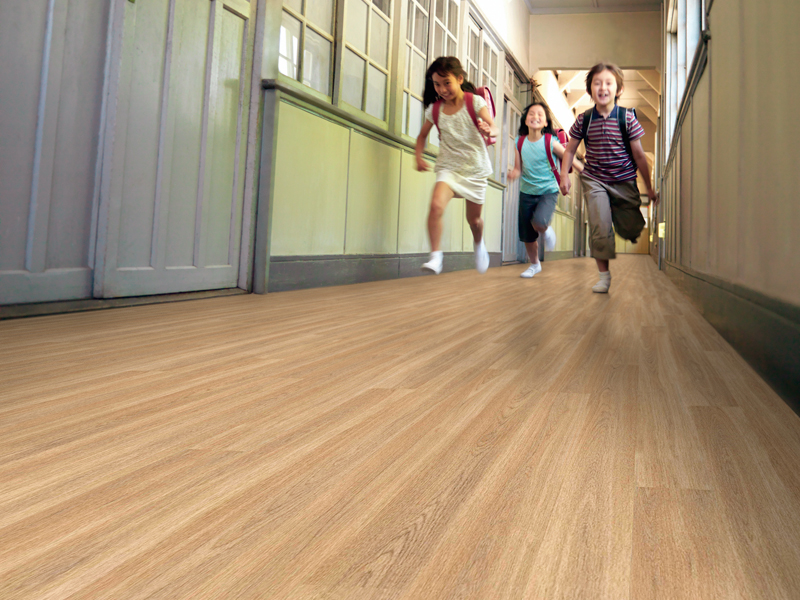 Polyflor - Polysafe Wood FX Acoustix PUR - Vinyl Flooring Polyflor - Polysafe Wood FX Acoustix PUR - Vinyl Flooring