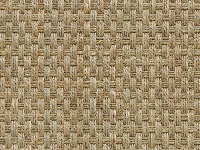 Crucial Trading - Seagrass - Fine Basketweave Natural - Carpet