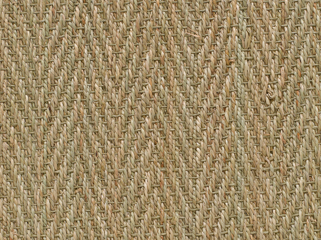 Crucial Trading - Seagrass - Fine Herringbone Natural - Carpet