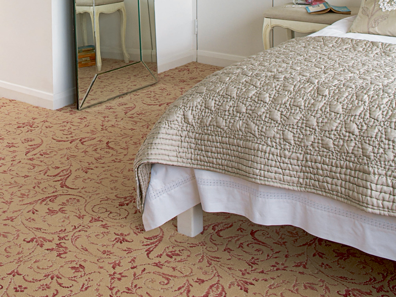 Brintons - Laura Ashley Malmaison Raspberry - Carpet