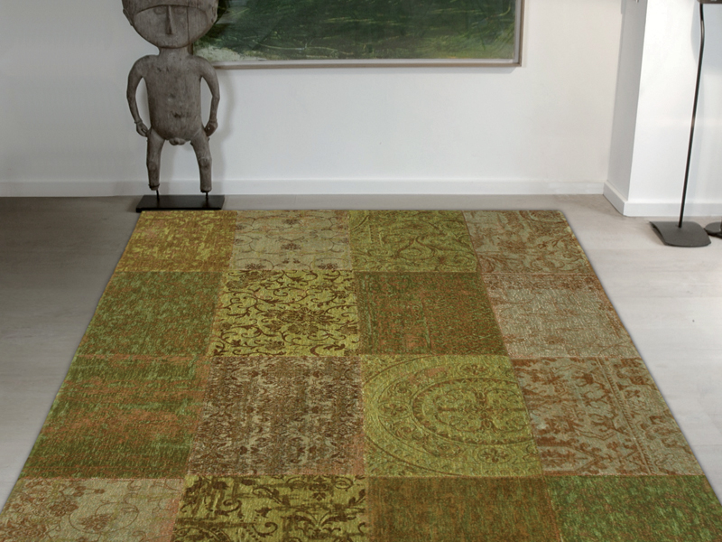 Louis De Poortere - Vintage - Multi Light Green - Carpet