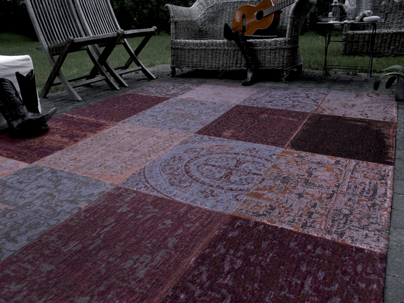 Louis De Poortere - Vintage - Multi Pale Purple - Carpet