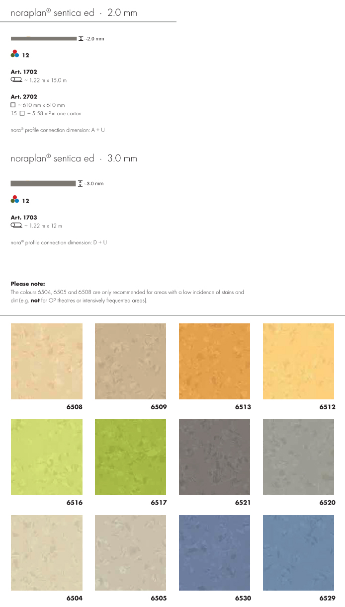Nora Flooring Noraplan Sentica Ed - Rubber Flooring Nora Flooring Noraplan Sentica Ed - Rubber Flooring
