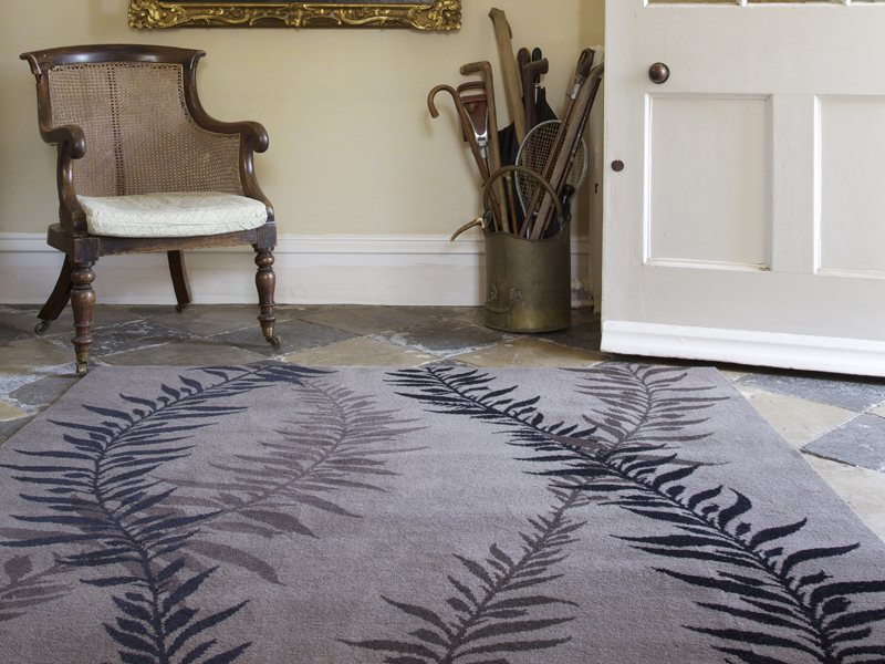 Brintons - Timorous Beasties Rugs - C Weed Mocha - Carpet