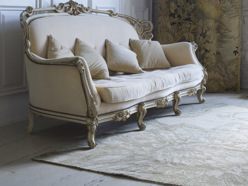 Brintons - Timorous Beasties Rugs - Paradisical Flower Olive - Carpet