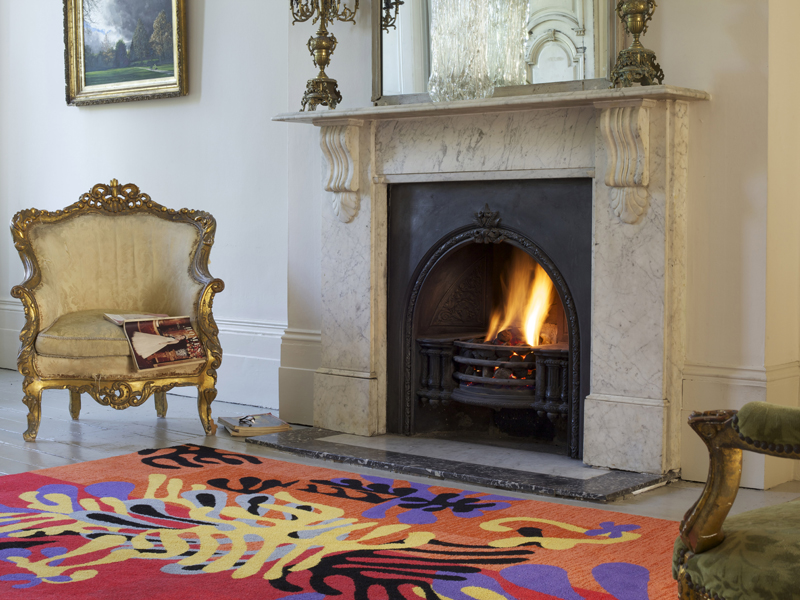 Brintons - Matisse Mimosa Red