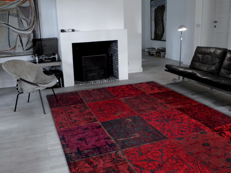 Louis De Poortere - Vintage - Multi Red