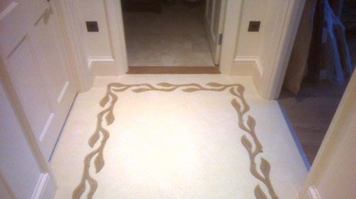 patterned carpet to stairs 04