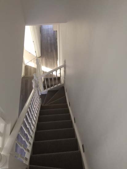 portfolio carpet grey stairs installation 01