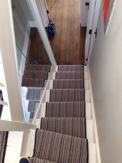portfolio carpet stripey staircase grey 04
