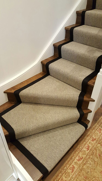 portfolio carpets black border stairs 01