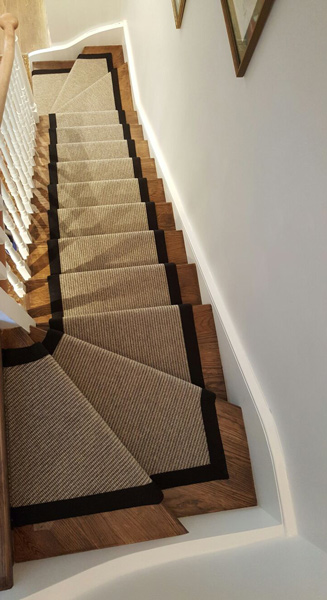 portfolio carpets black border stairs 02