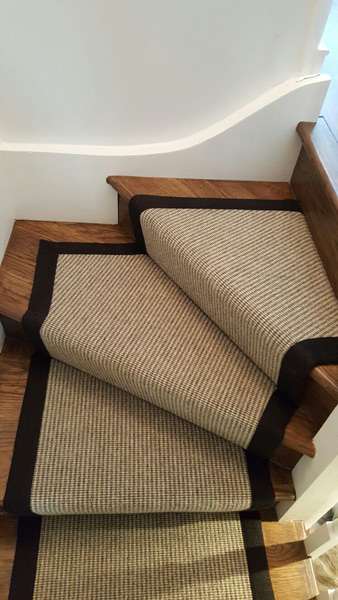 portfolio carpets black border stairs 03