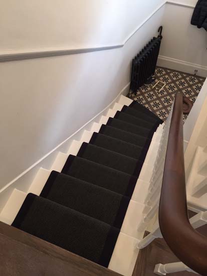 portfolio carpets black stairs black binding 03