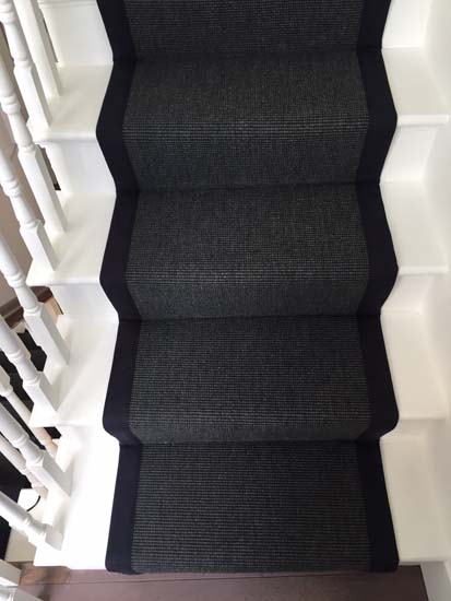 portfolio carpets black stairs black binding 04