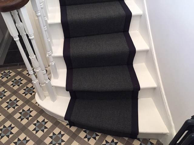 Black Stair Carpet