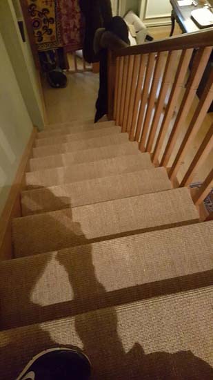 portfolio carpets - brown stairs 08