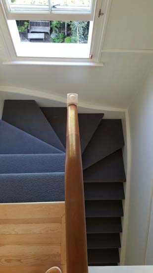 portfolio carpets dark navy stair carpet 02