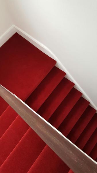 portfolio carpets red stair carpet 01
