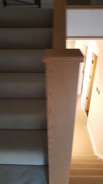 portfolio carpets rooms and stairs grey luxury carpet installation 01
