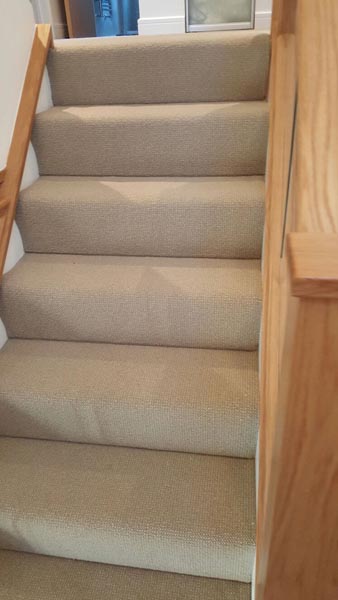 portfolio carpets rooms and stairs grey luxury carpet installation 03