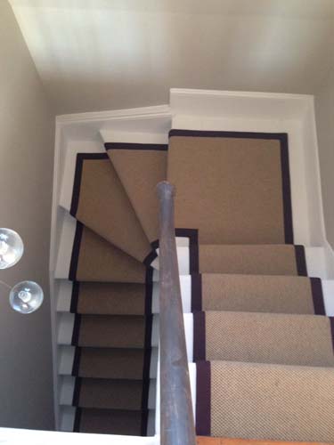 stair carpet black runner 4
