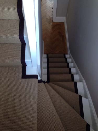 stair carpet black runner 5
